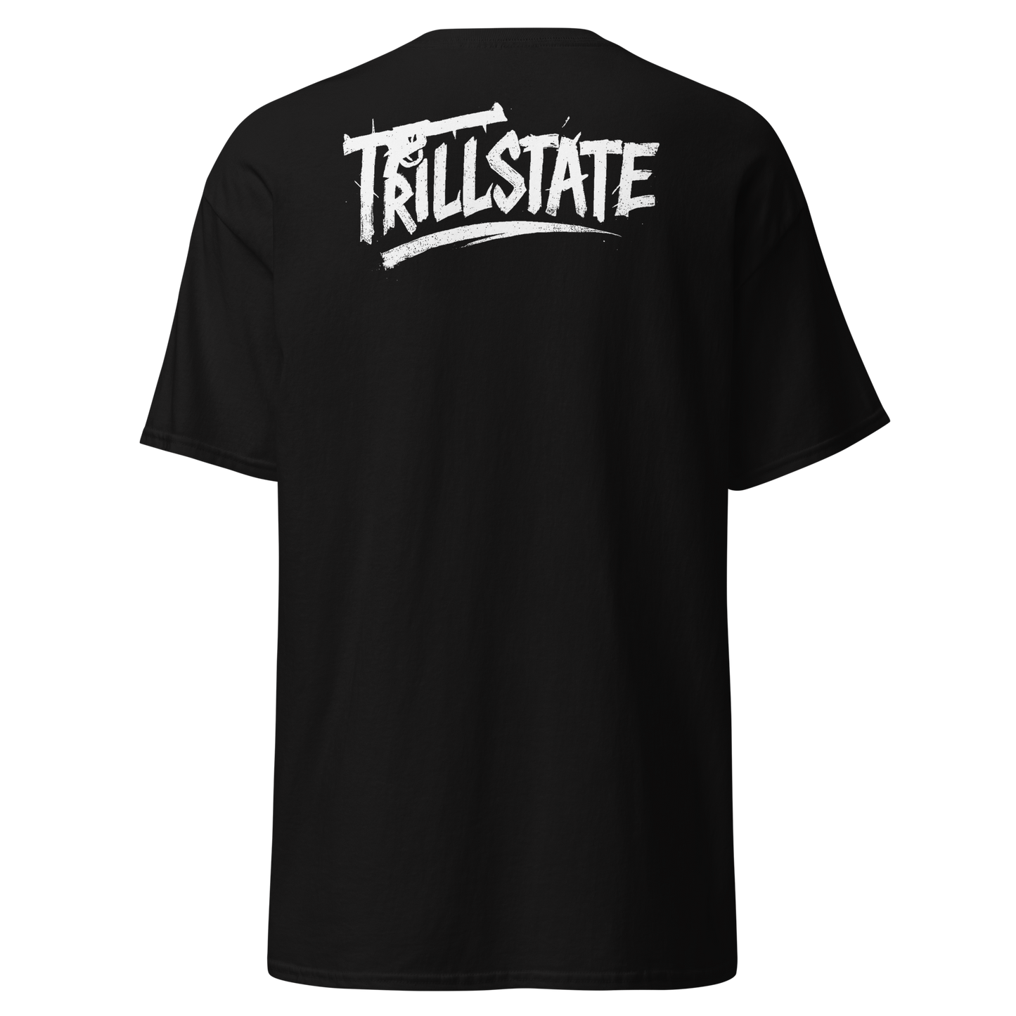 Klasyczny czarny t-shirt TRILLSTATE