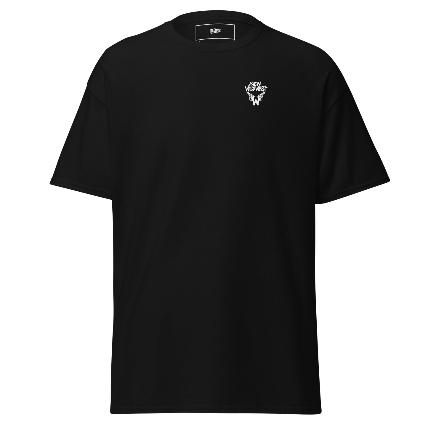 Klasyczny czarny t-shirt TRILLSTATE