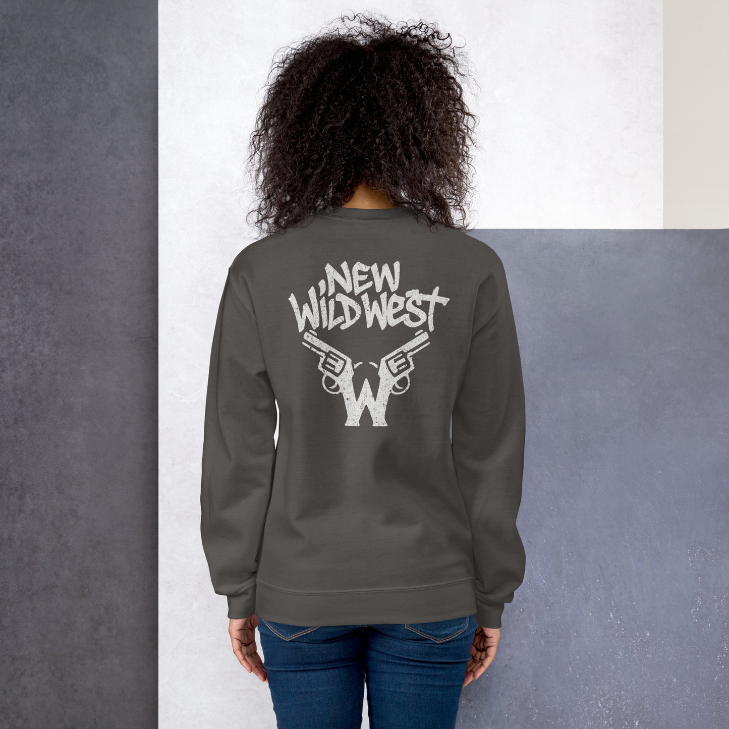 Bluza typu sweatshirt (węgiel drzewny)