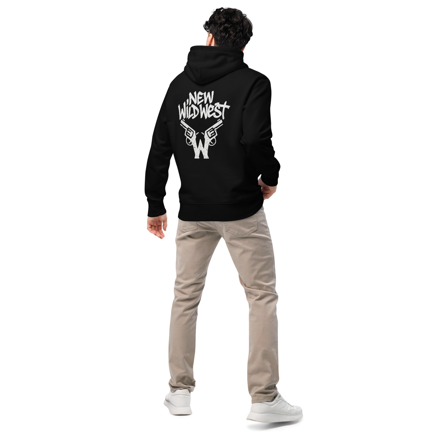 Czarna hoodie premium