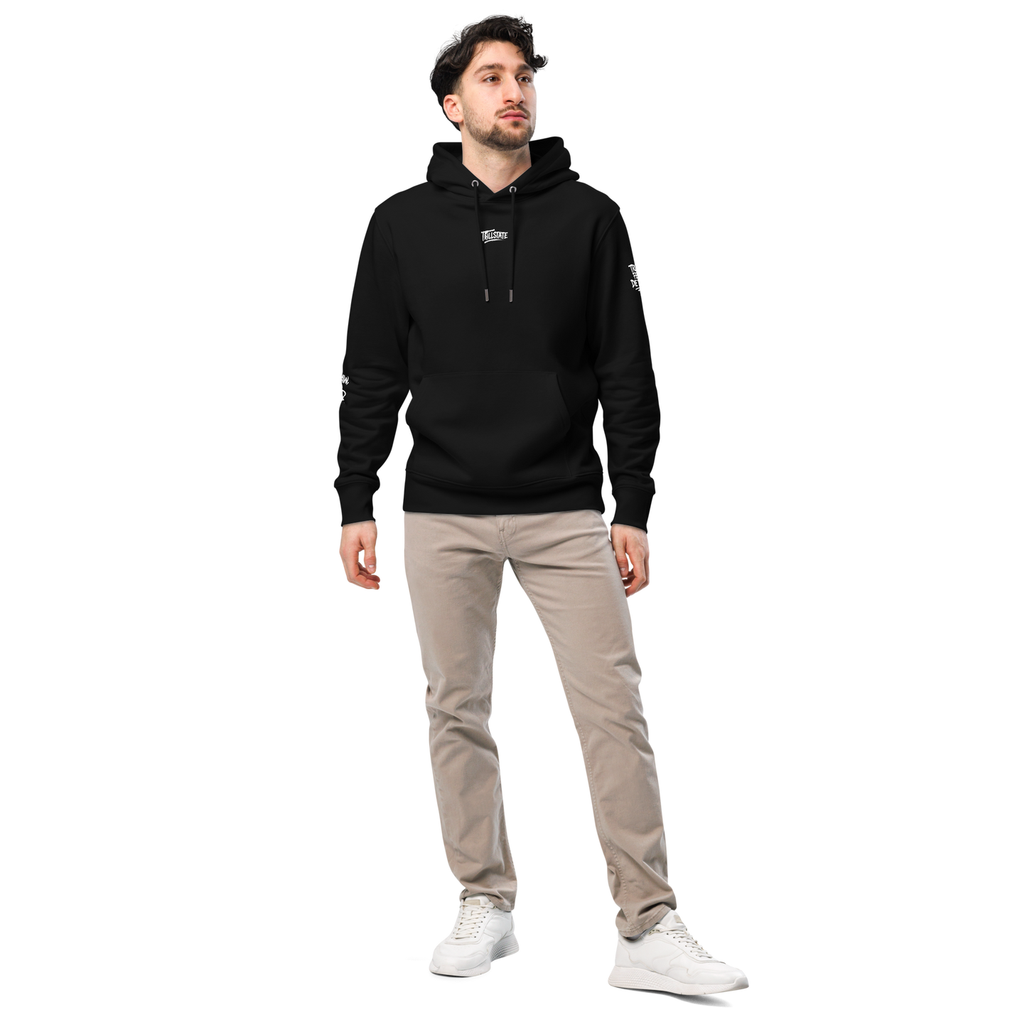 Czarna hoodie premium
