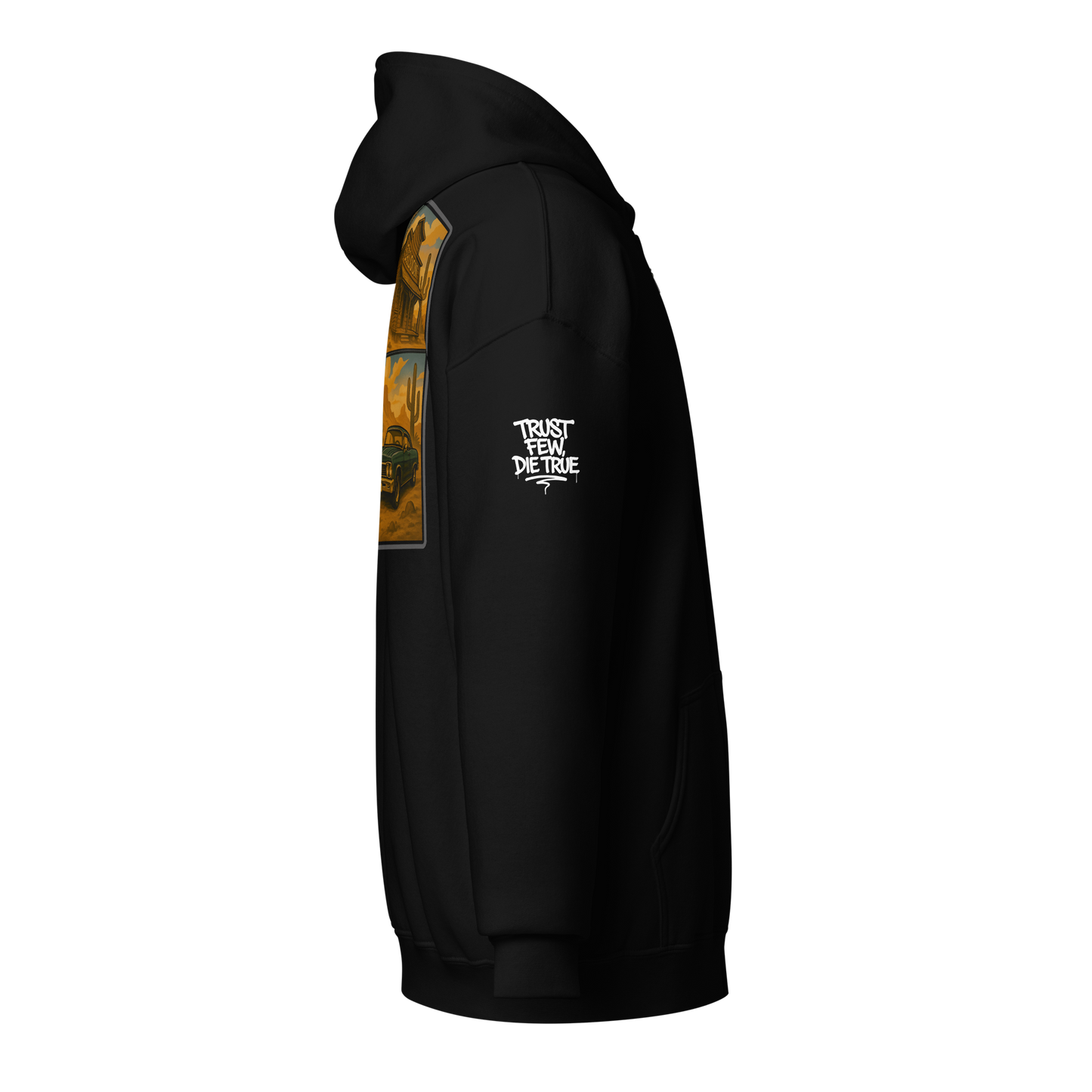 Czarna zip hoodie