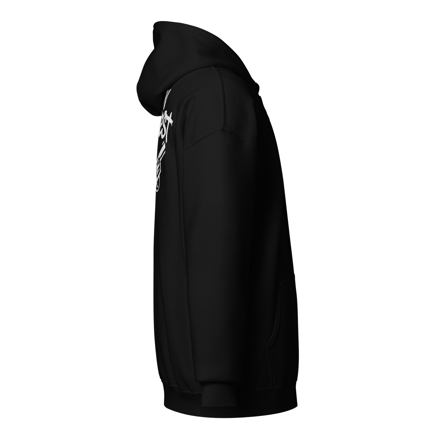 Czarna zip hoodie