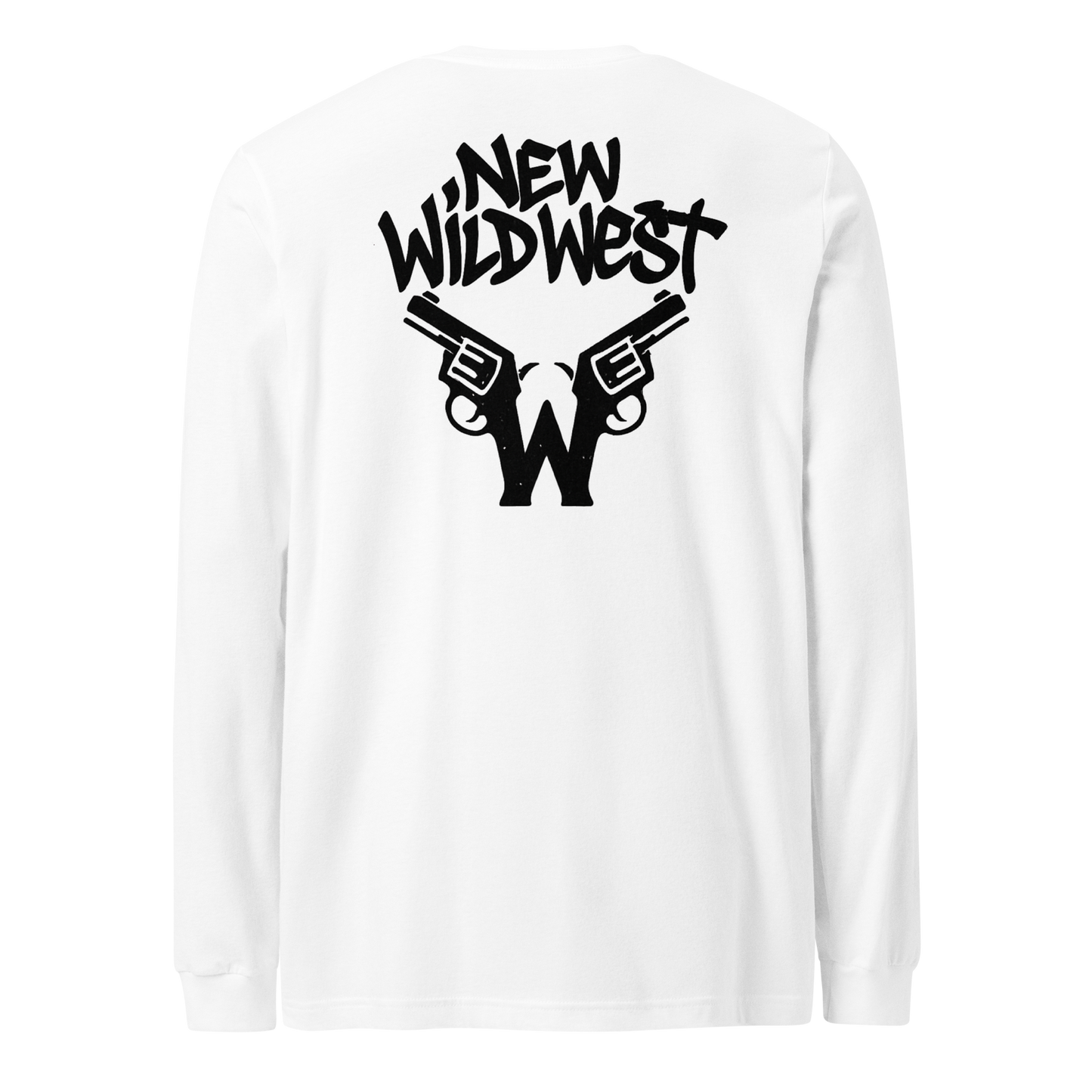 Biały longsleeve