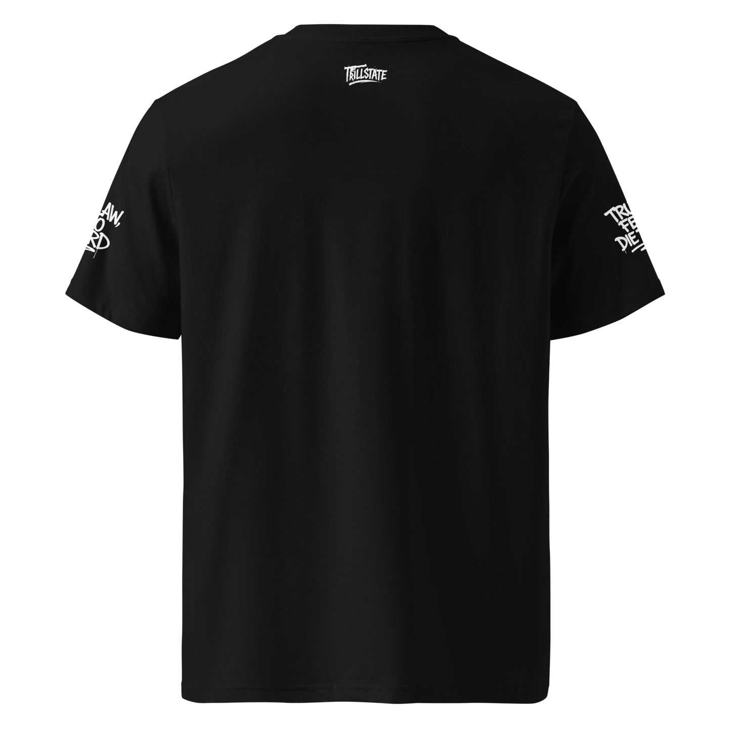 Czarny t-shirt premium (przód)