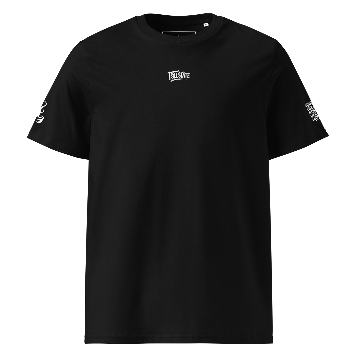 Czarny t-shirt premium