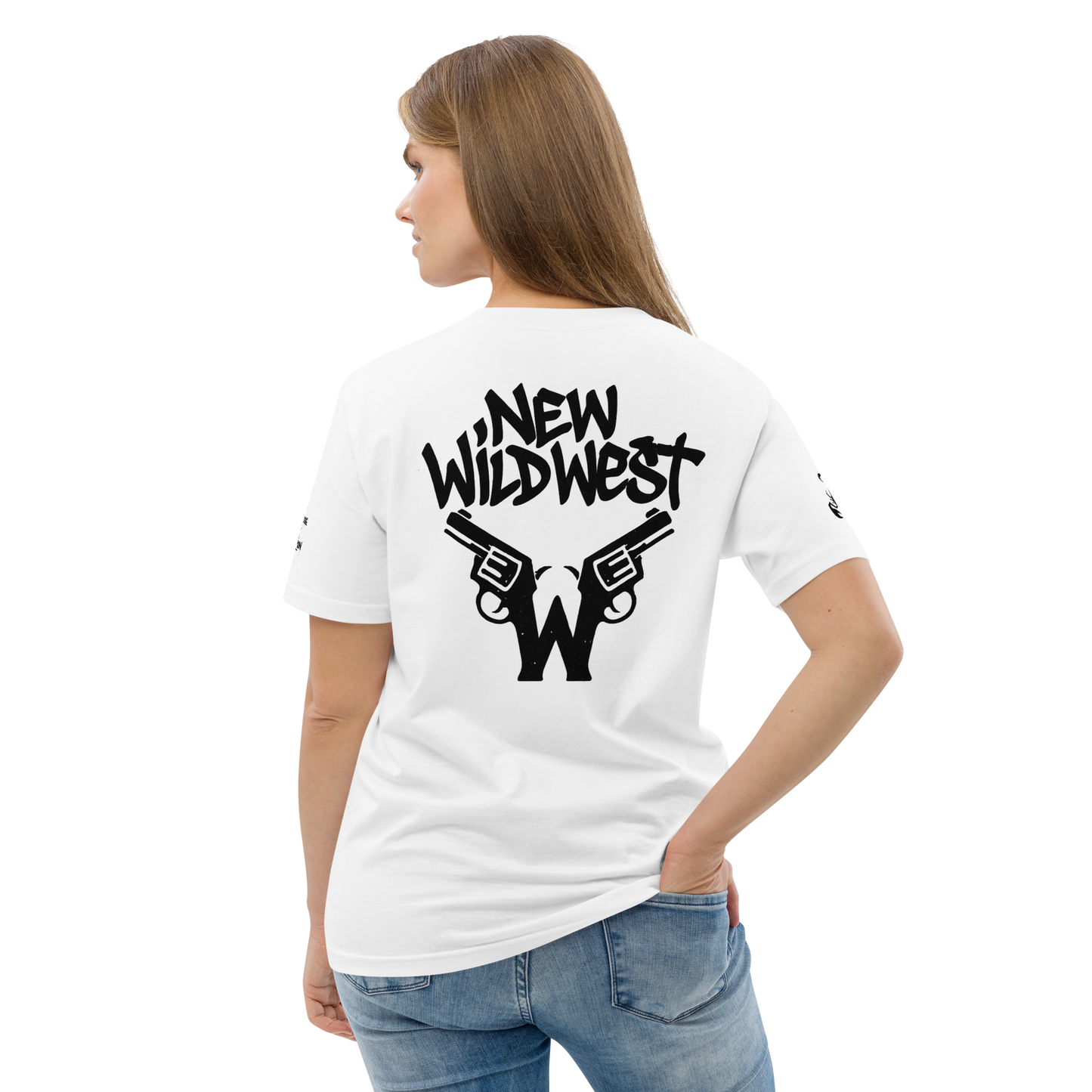Biały t-shirt premium