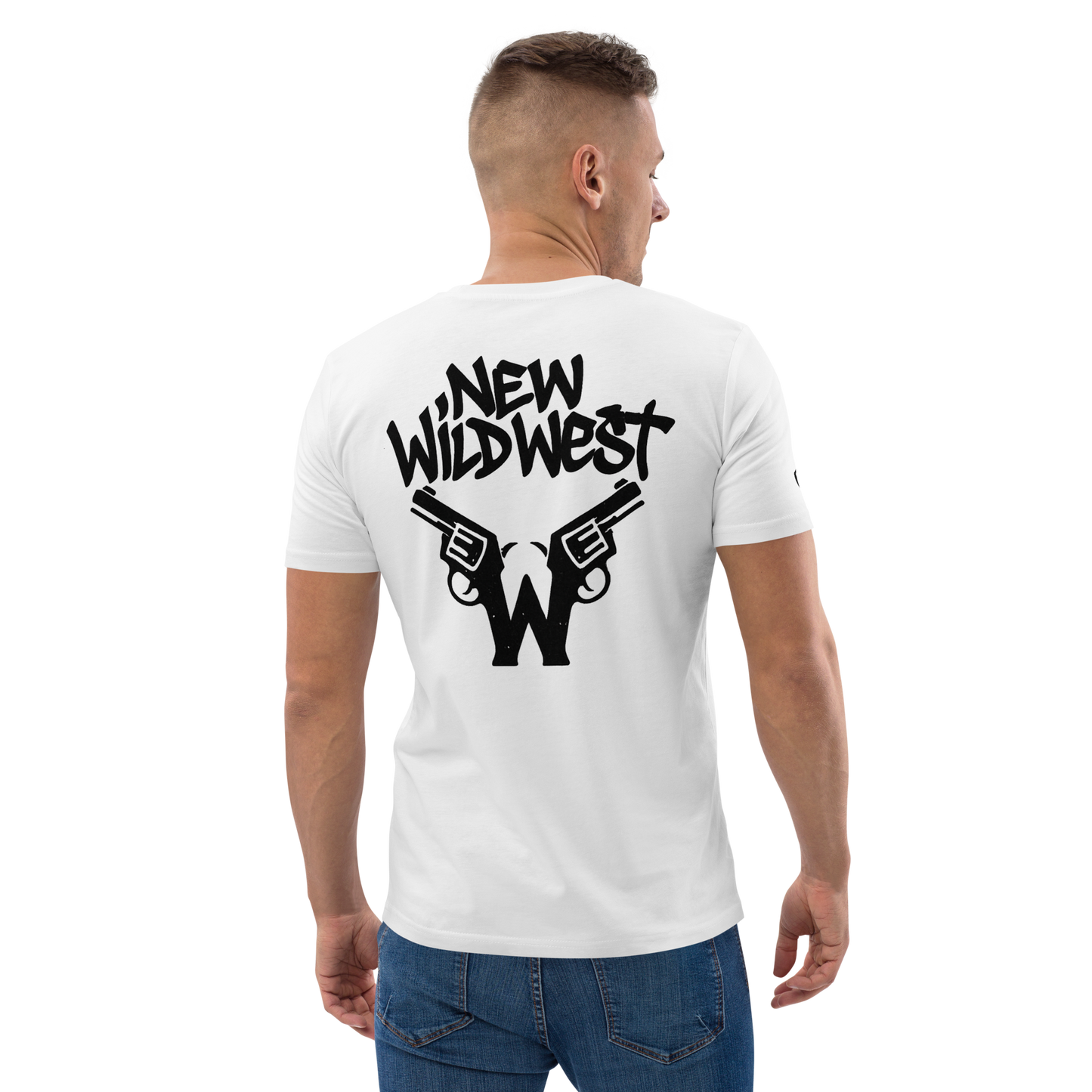 Biały t-shirt premium