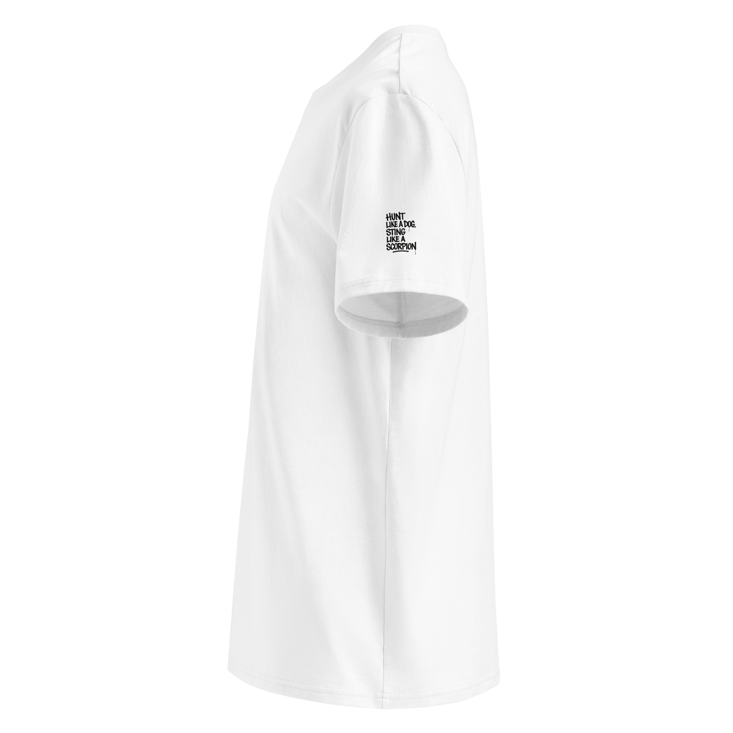 Biały t-shirt premium