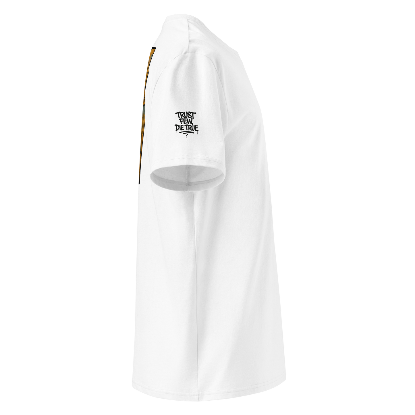 Biały t-shirt premium (tył)