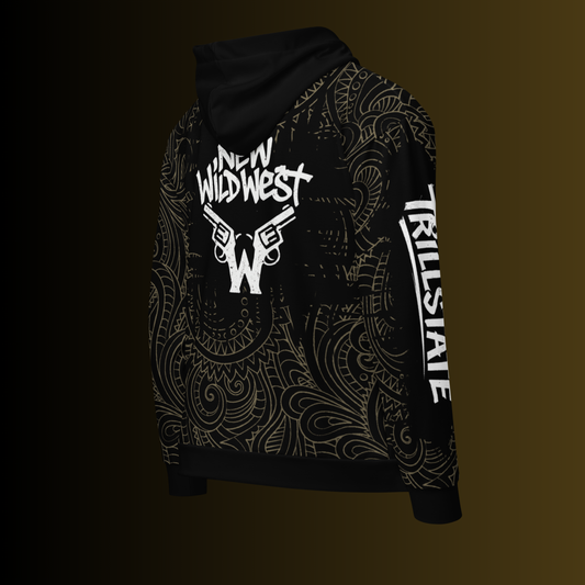 Zip hoodie – Paisley Code