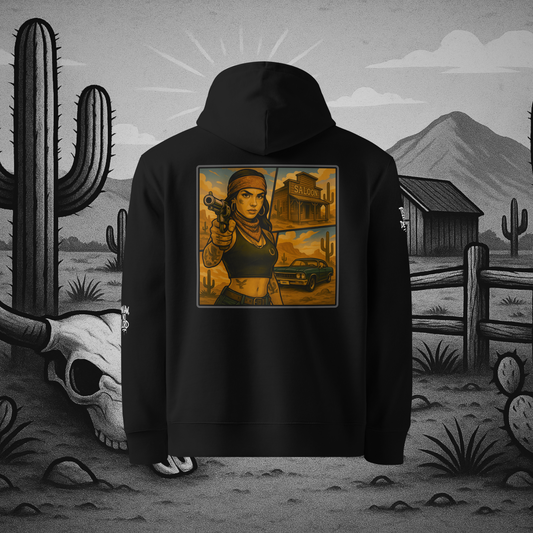 Czarna hoodie premium