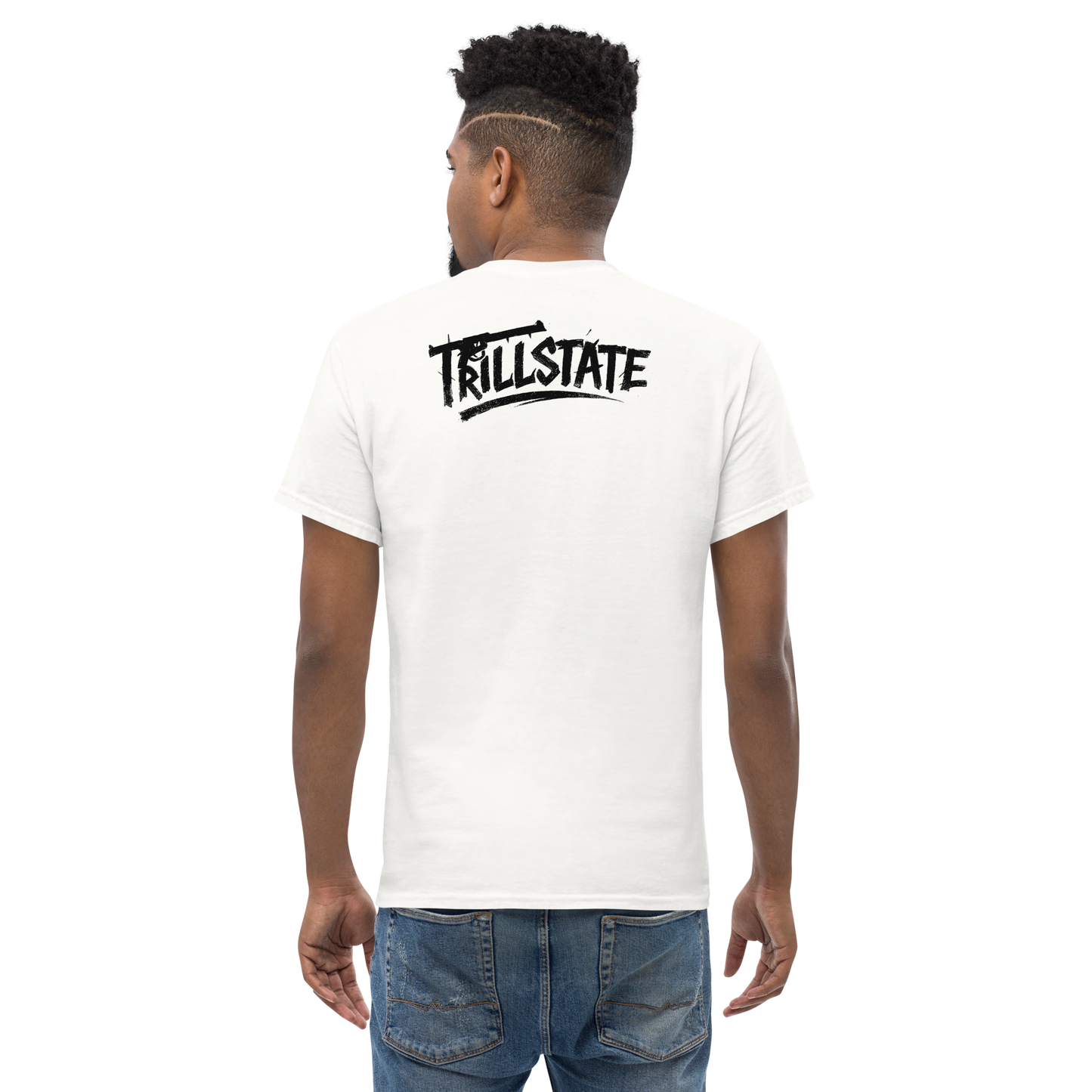 Klasyczny biały t-shirt TRILLSTATE