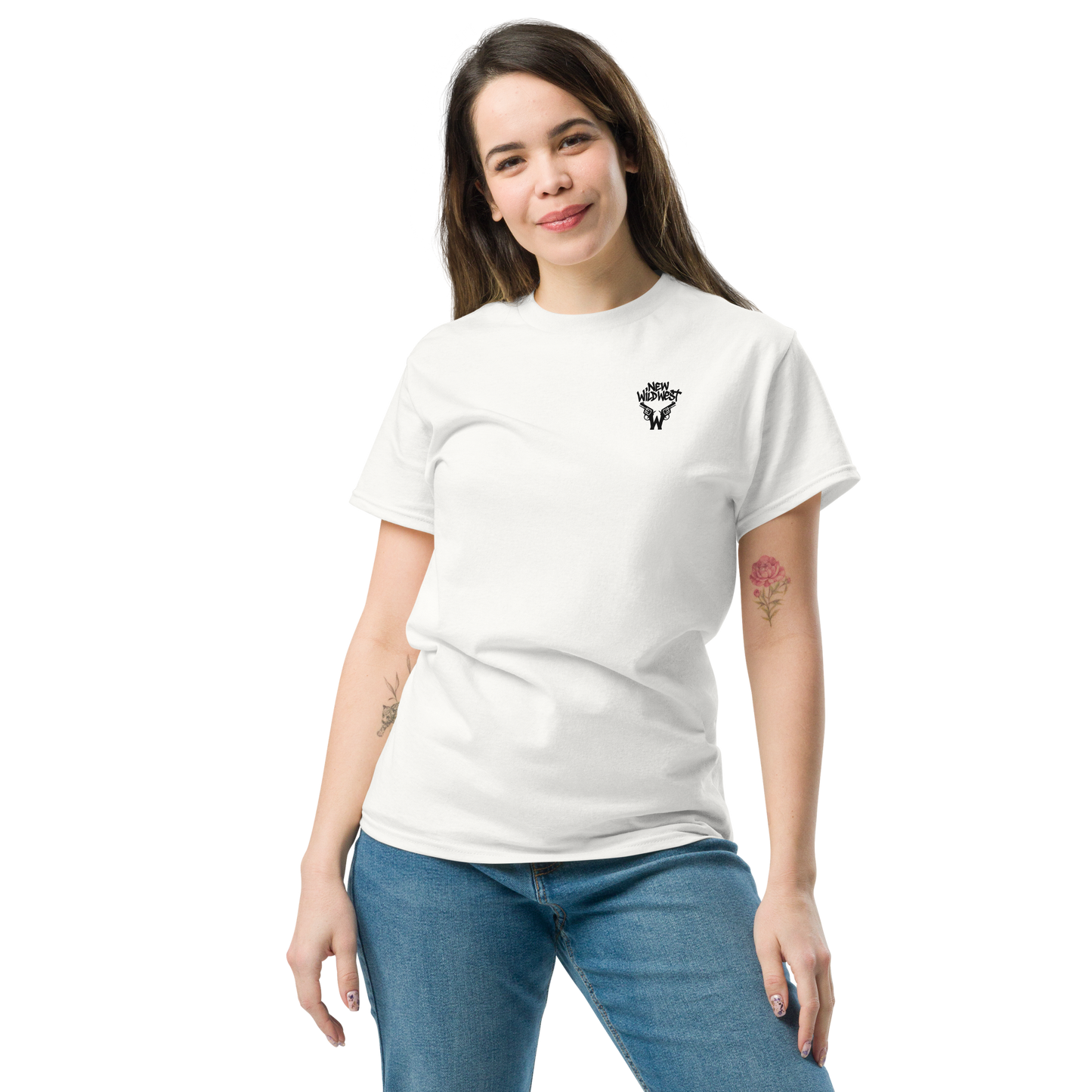 Klasyczny biały t-shirt TRILLSTATE