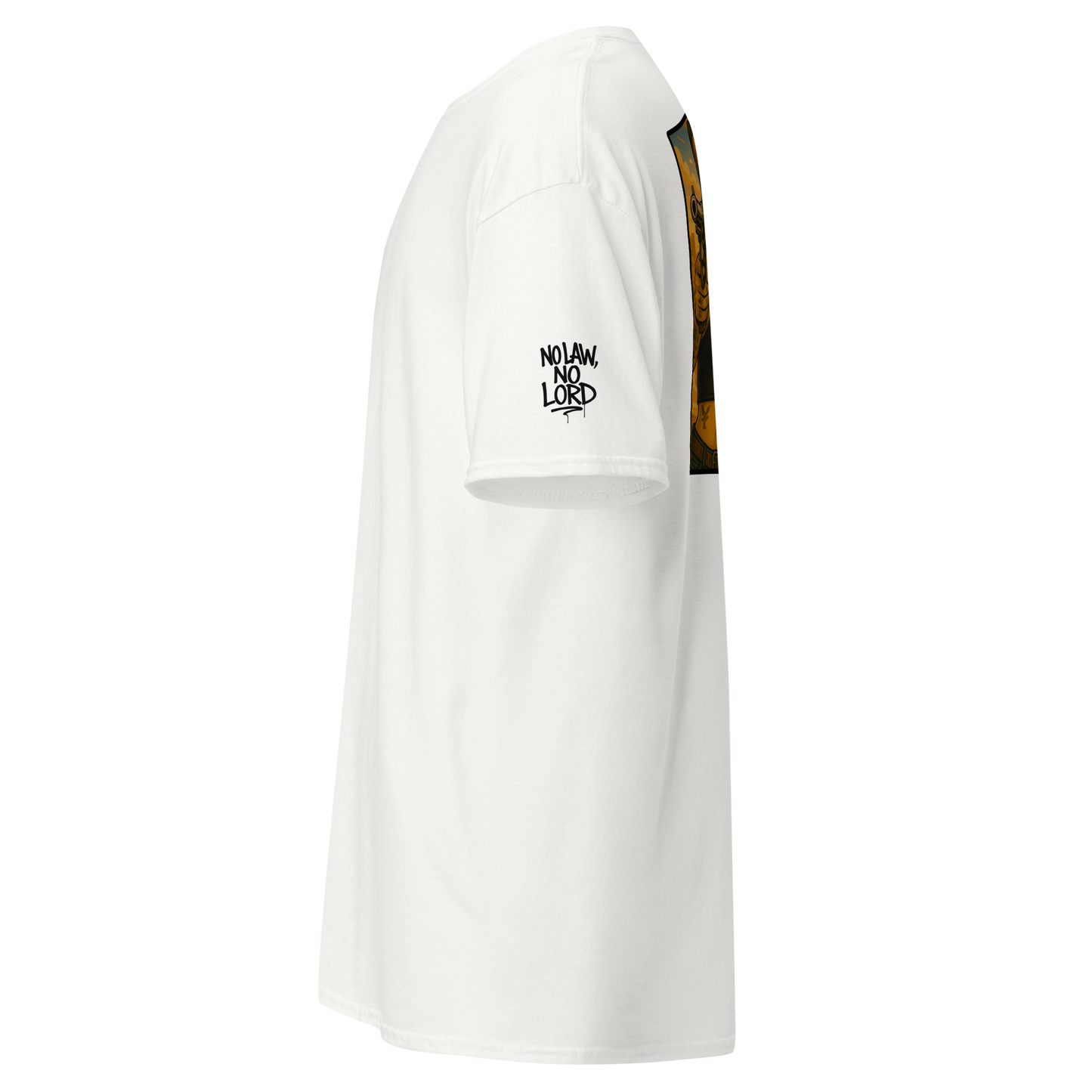 Klasyczny biały t-shirt (tył)