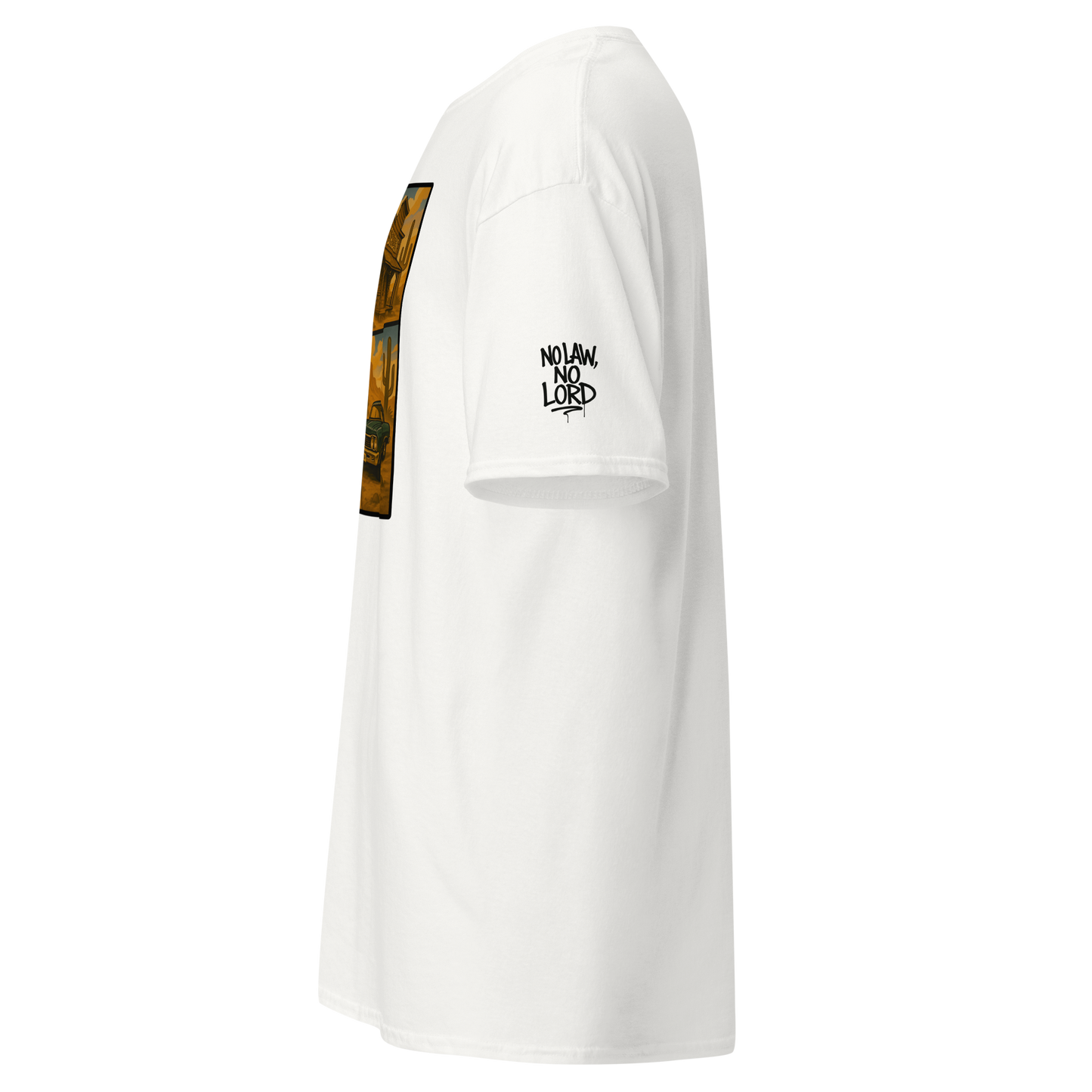 Klasyczny biały t-shirt (przód)