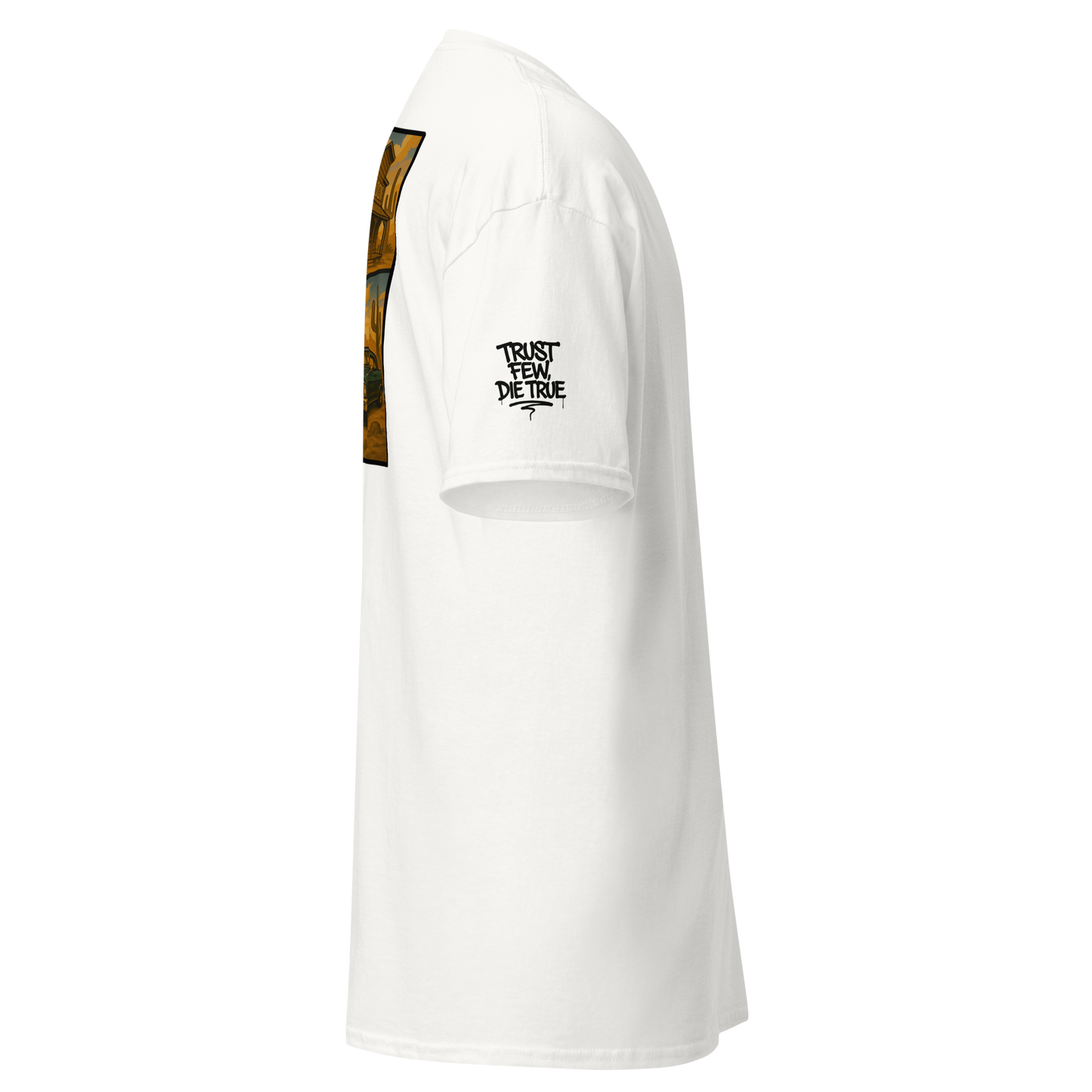 Klasyczny biały t-shirt (tył)