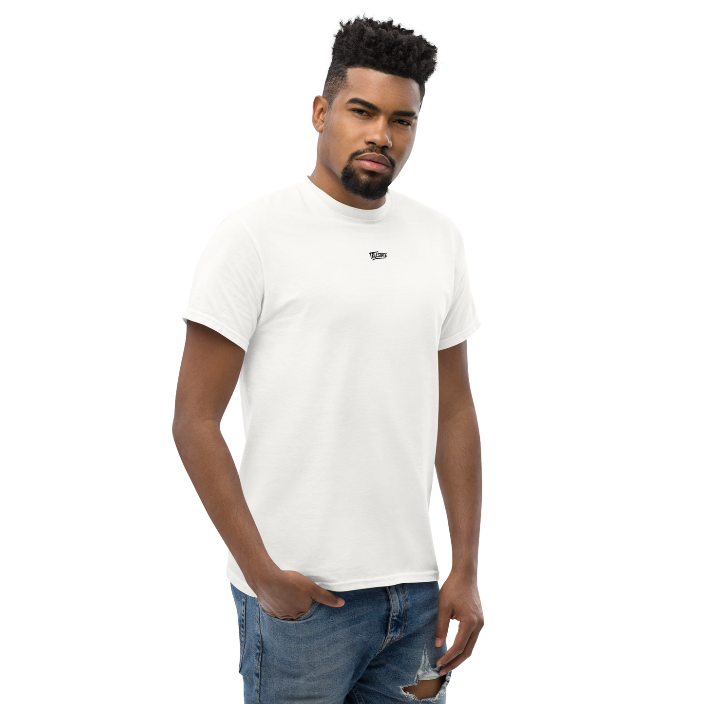 Klasyczny biały t-shirt NewWildWest
