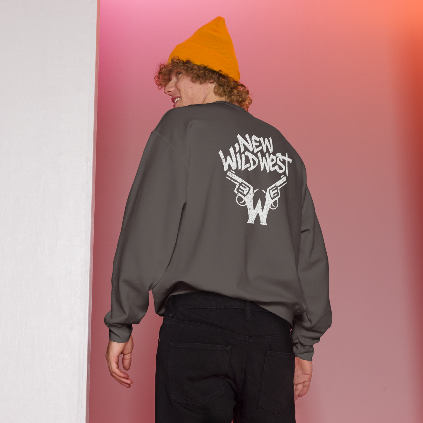 Bluza typu sweatshirt (węgiel drzewny)