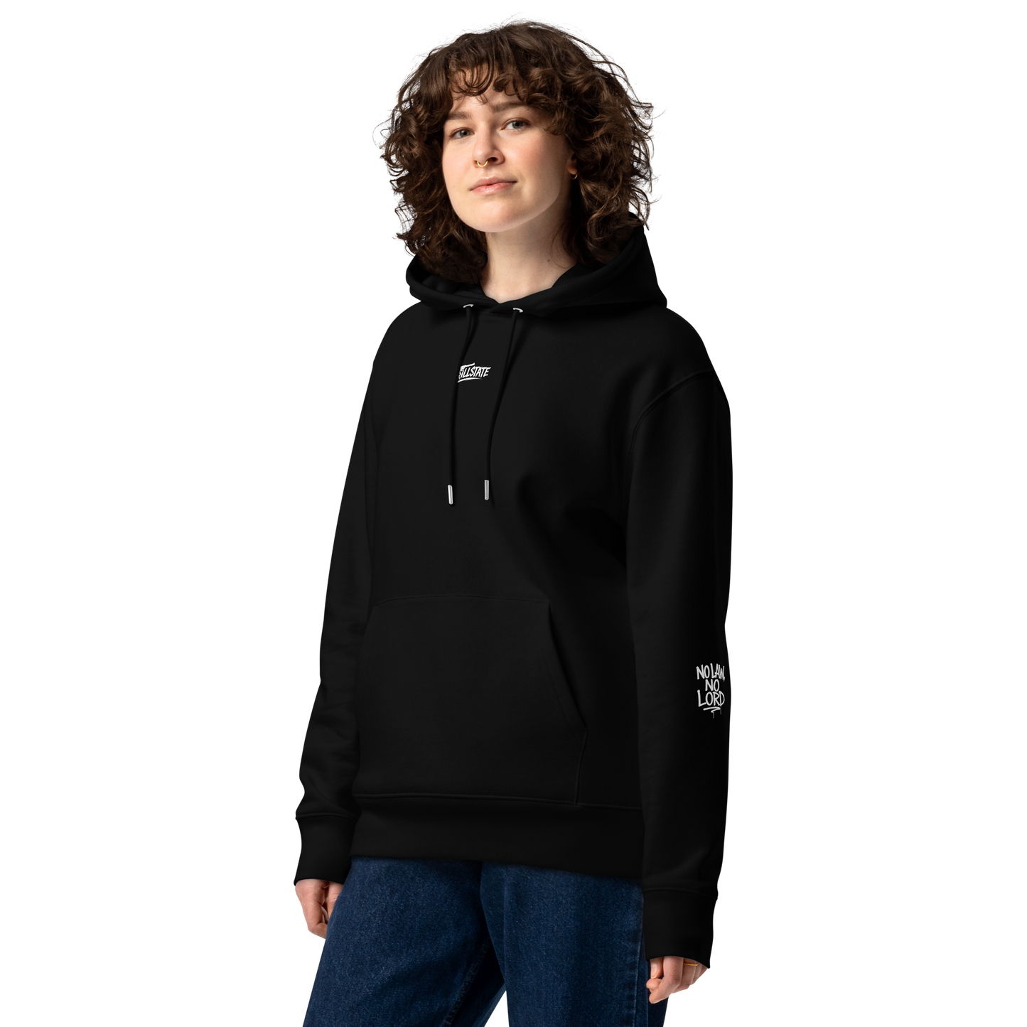 Czarna hoodie premium