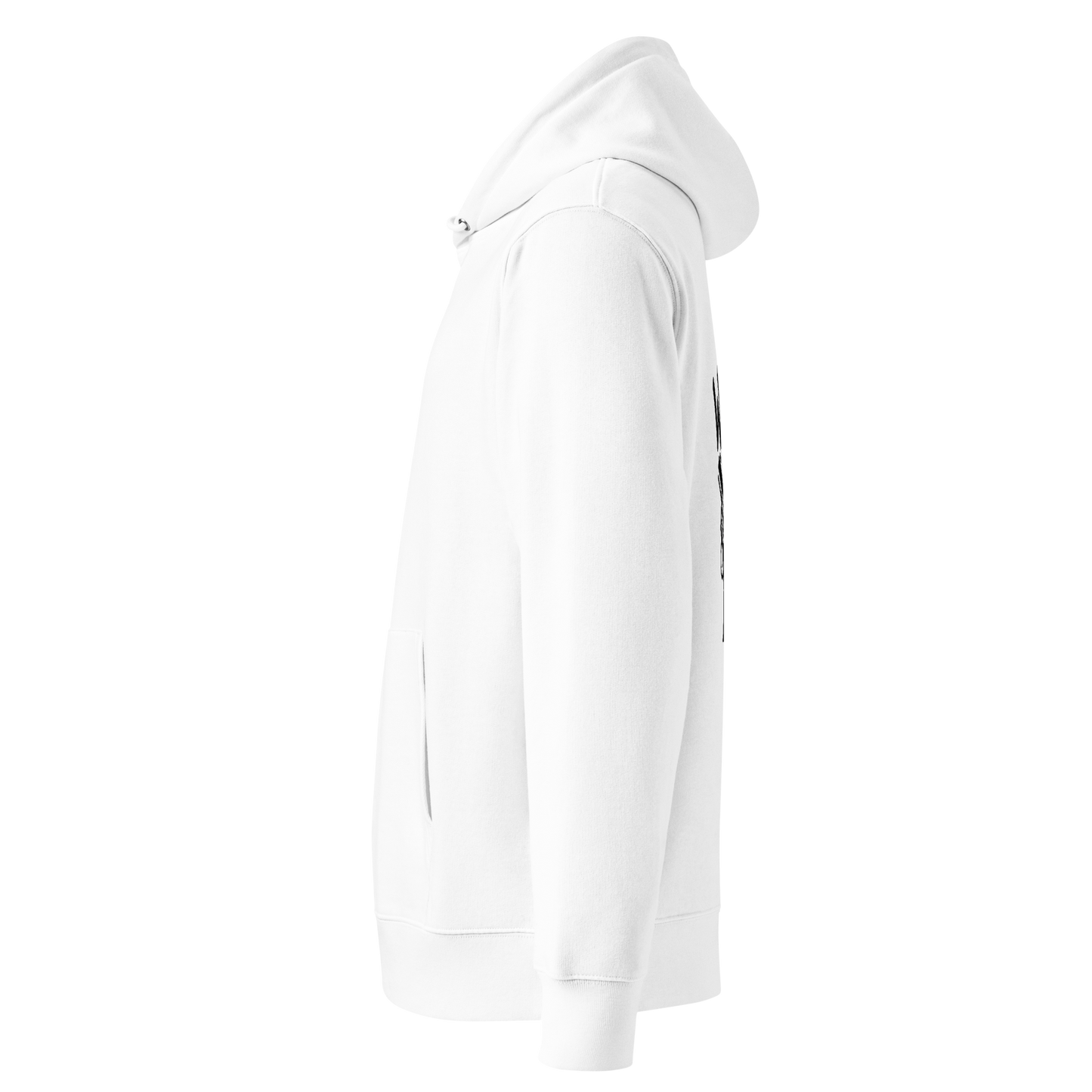 Biała hoodie premium