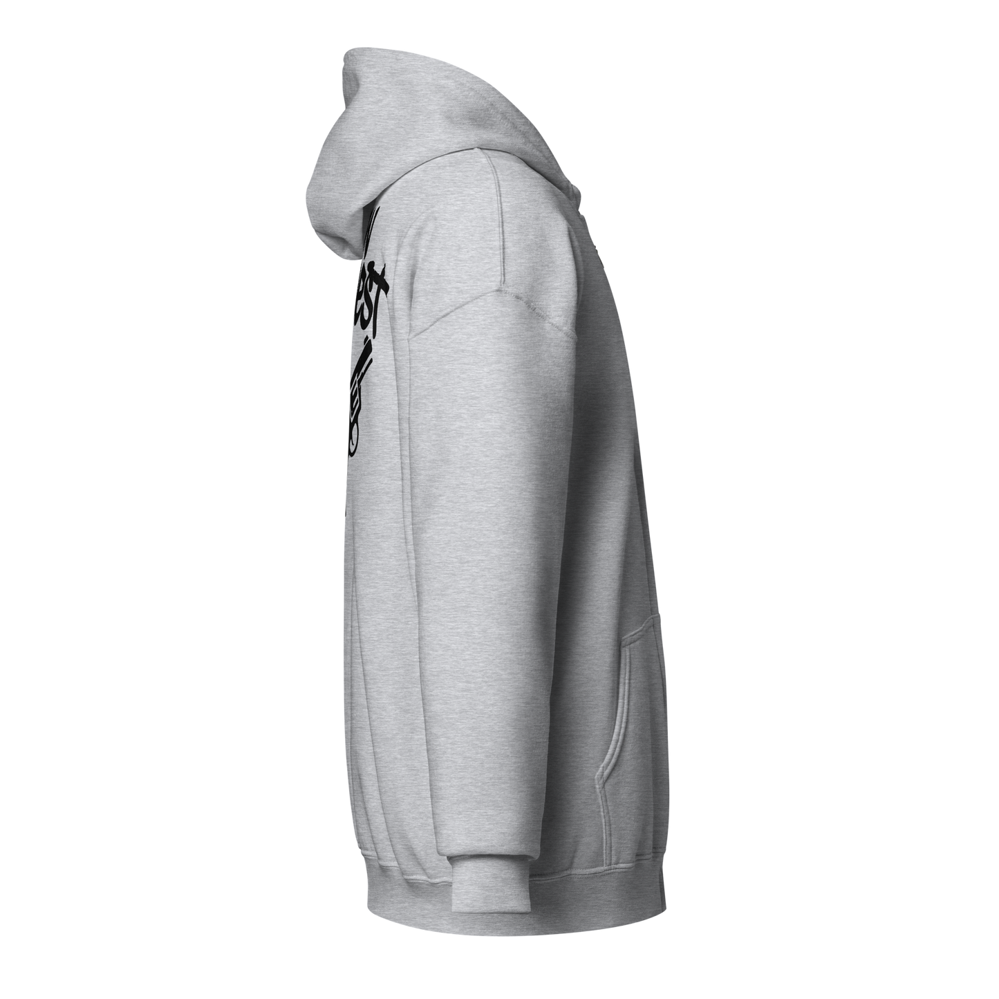 Szara zip hoodie