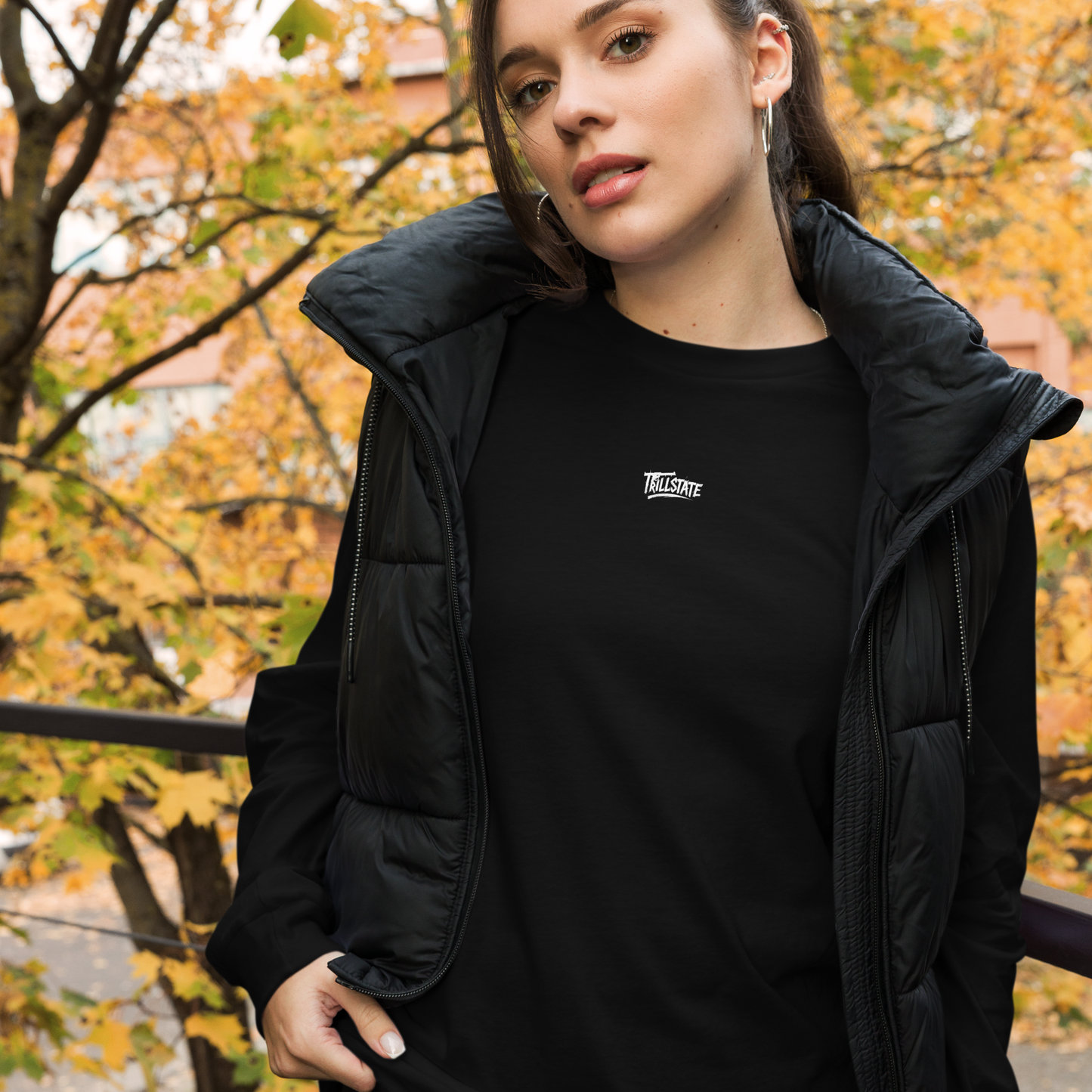 Czarny longsleeve