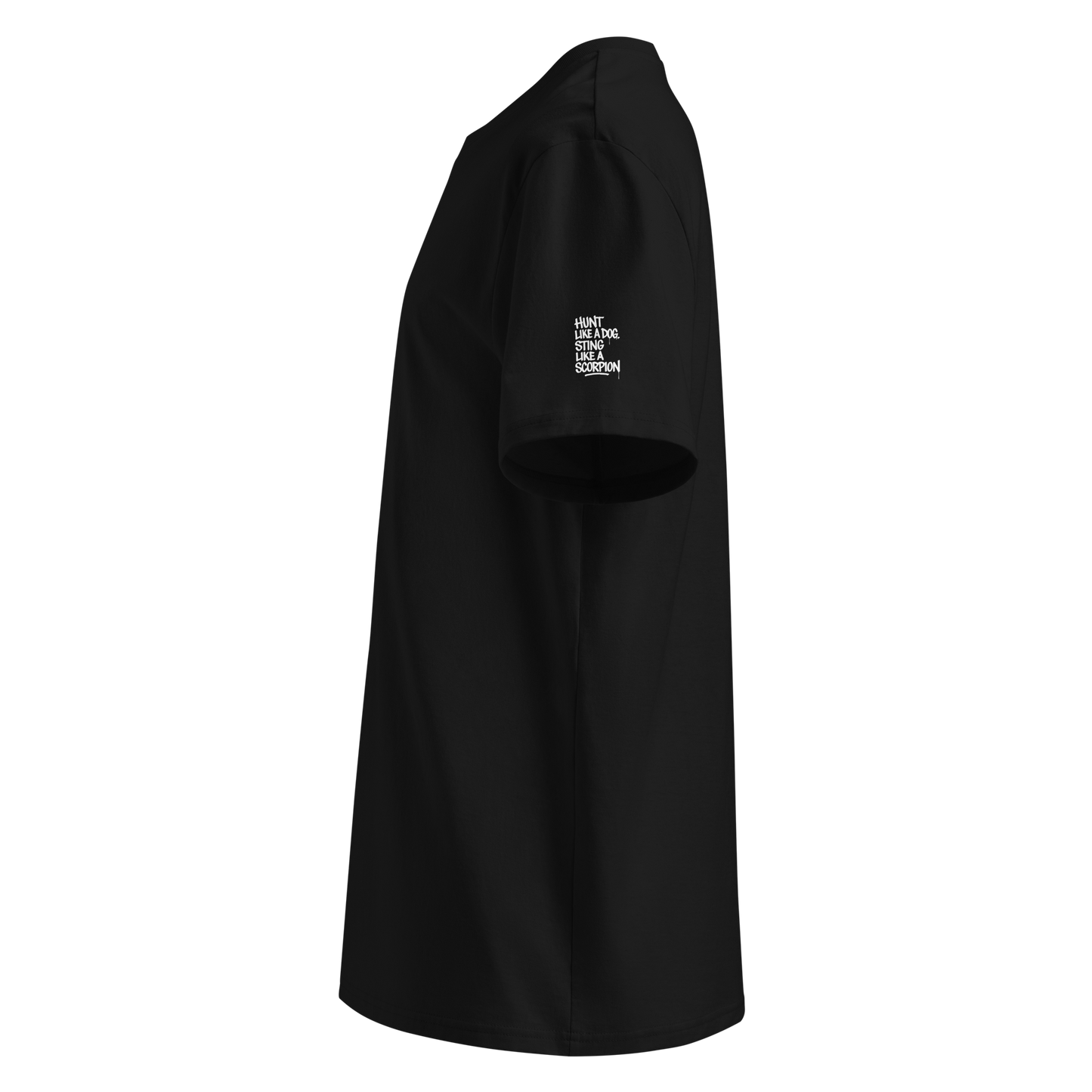 Czarny t-shirt premium
