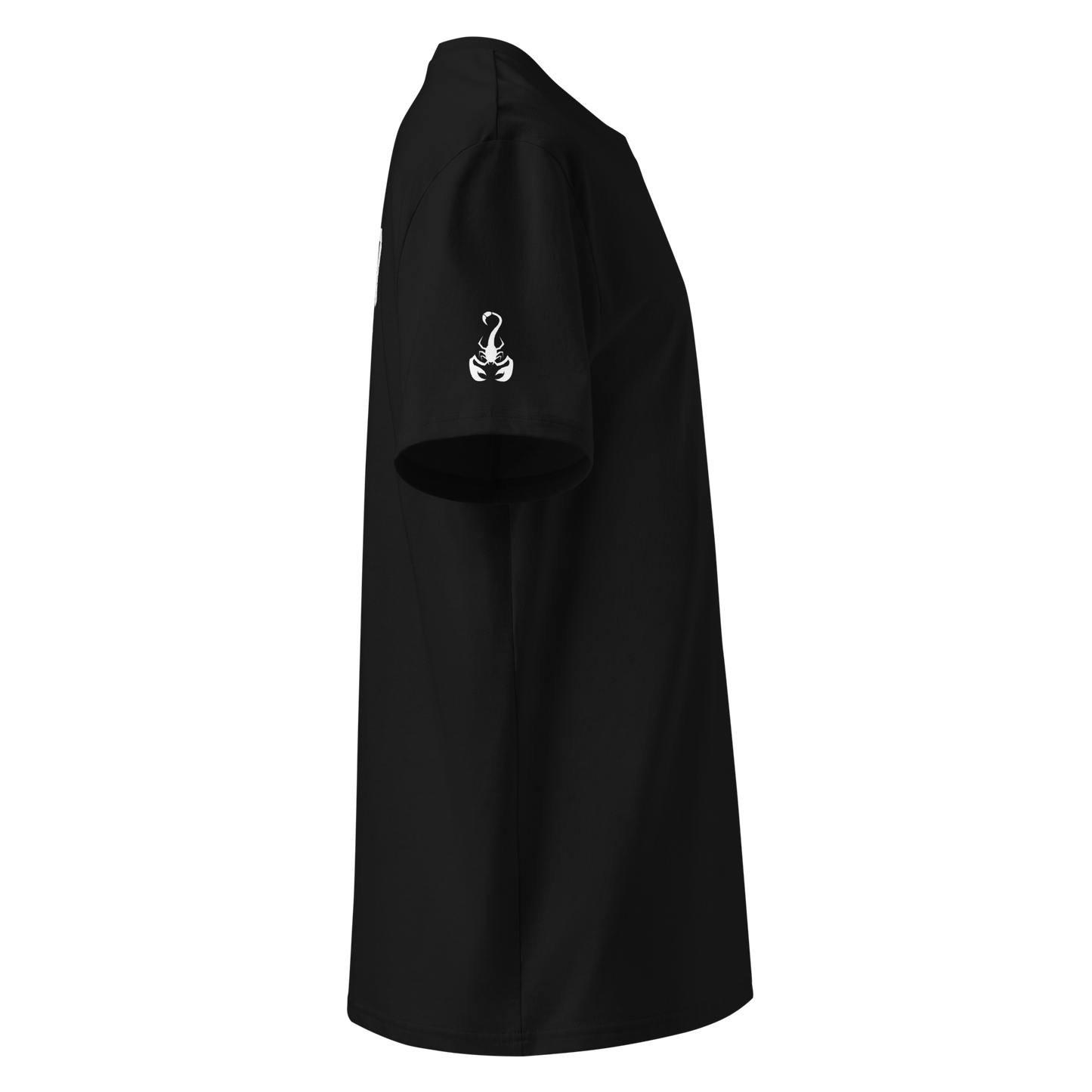 Czarny t-shirt premium