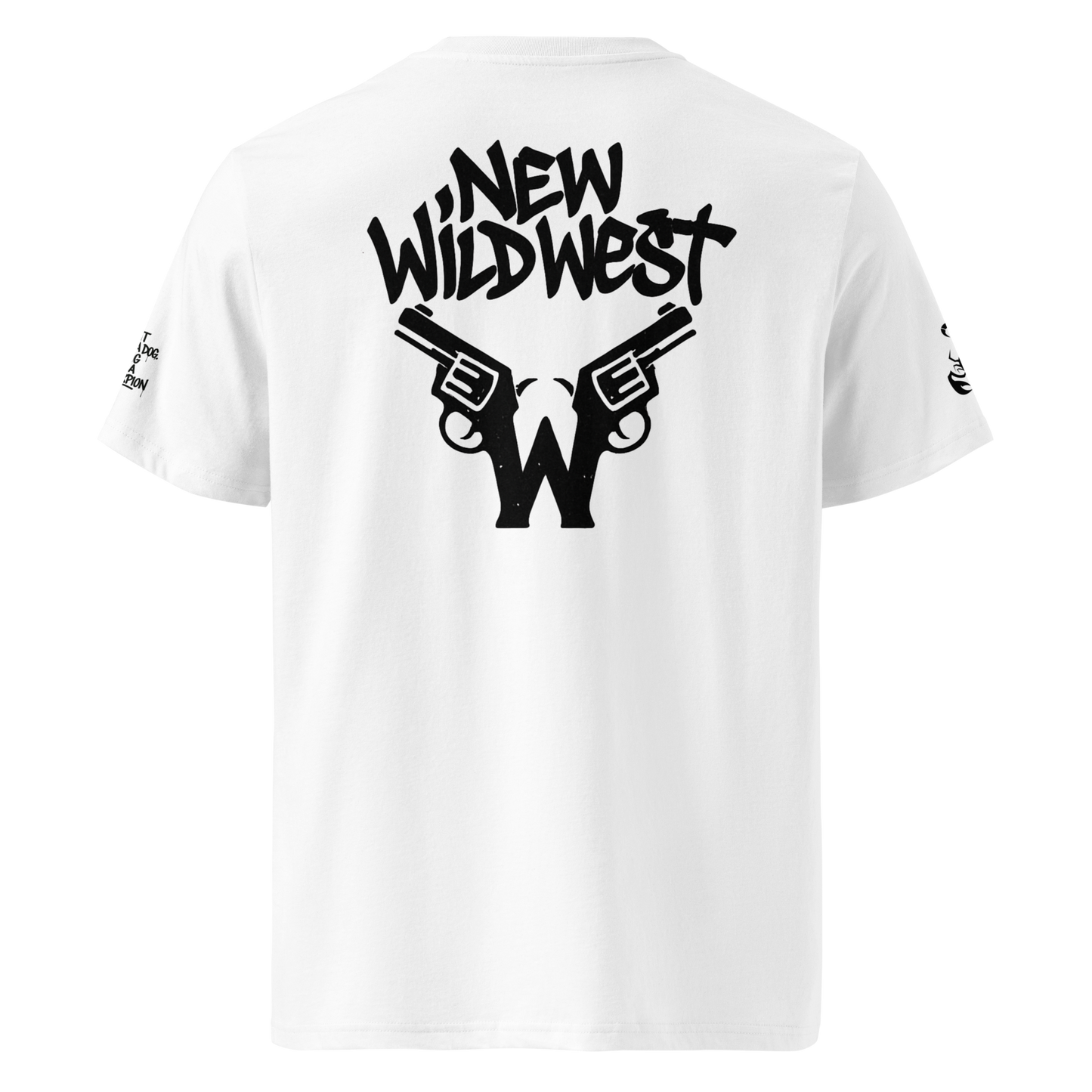 Biały t-shirt premium