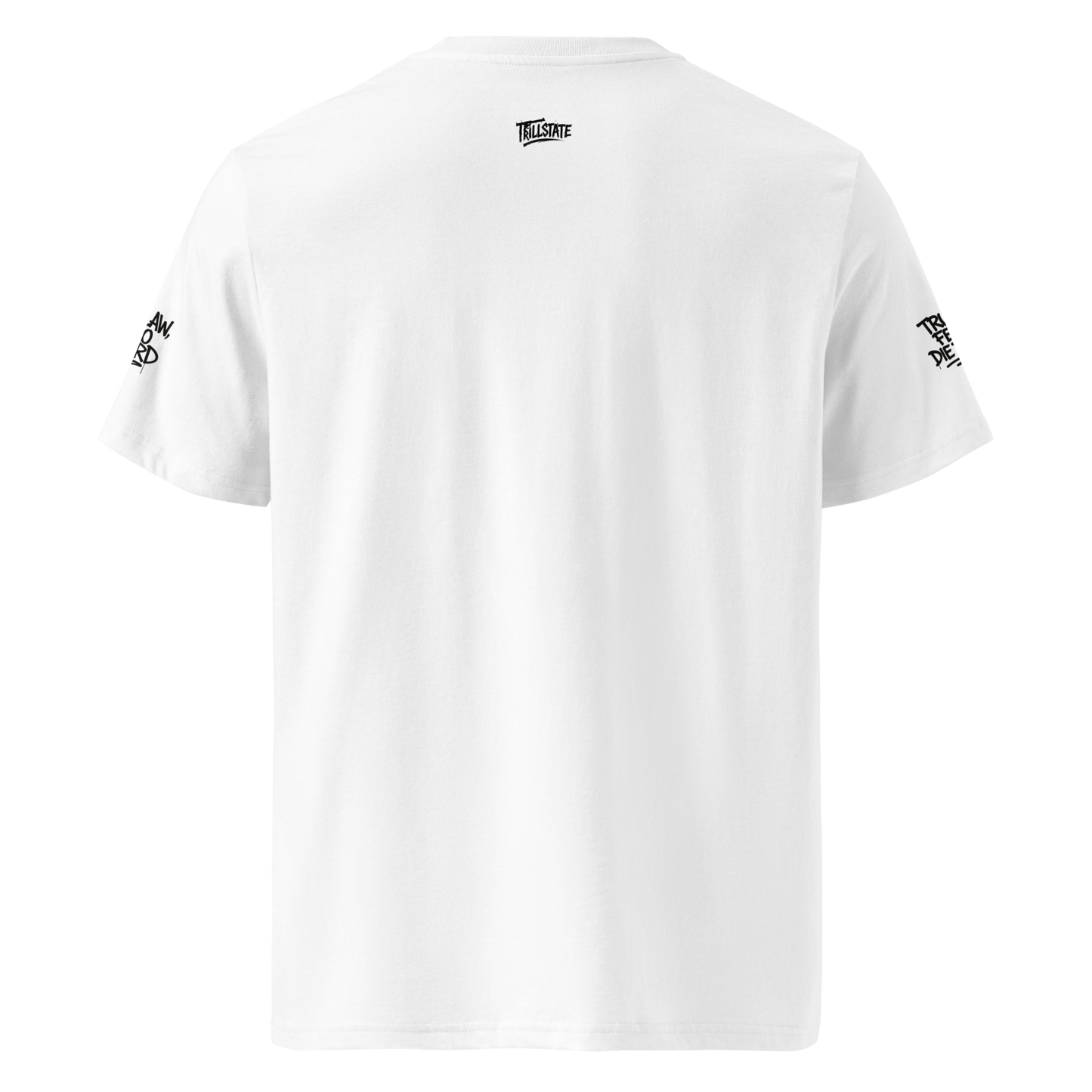 Biały t-shirt premium (przód)
