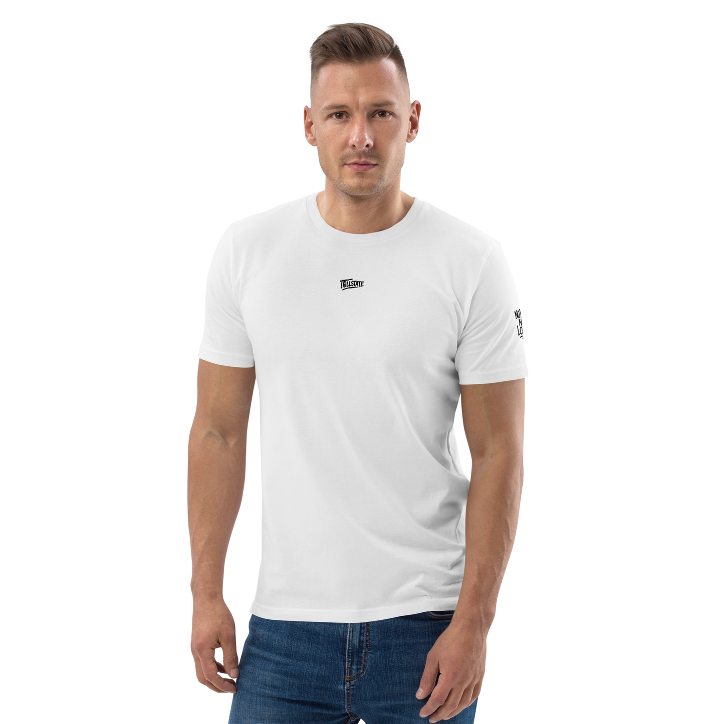 Biały t-shirt premium (tył)
