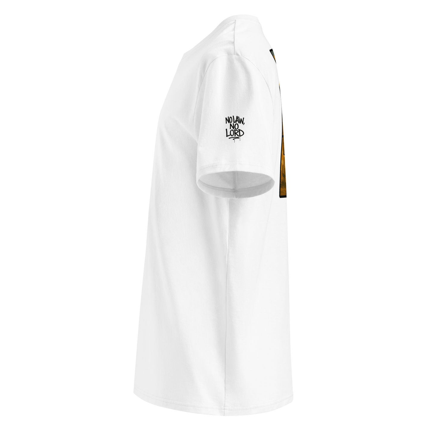 Biały t-shirt premium (tył)